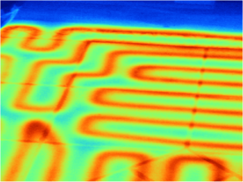 THERMOGRAPHIE D'UN PLANCHER CHAUFFANT