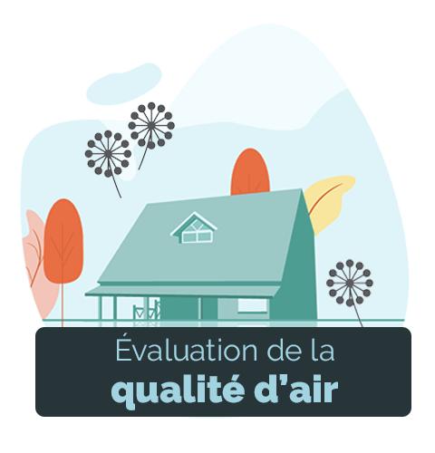 evaluation qualité de l'air intérieur maison