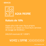 aqua propre offre