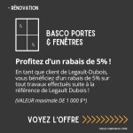 Offre - Basco portes et fenêtres