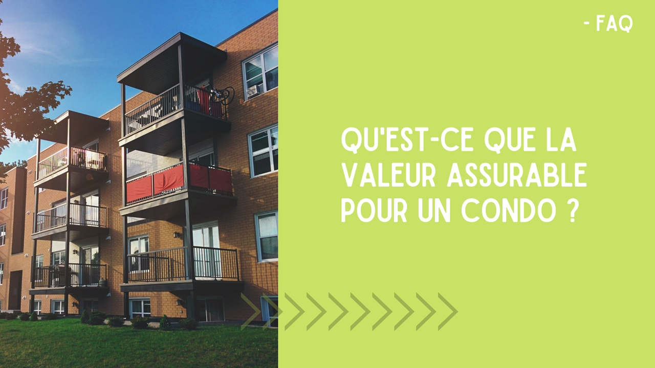 ENTETE VALEUR ASSURABLE CONDO